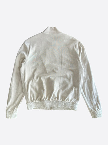 Louis Vuitton White Monogram Reversible Bomber Jacket