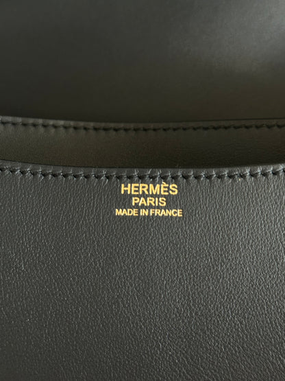 Hermes Dark Navy Epsom Constance 24