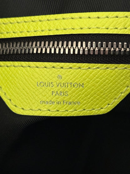 Louis Vuitton Yellow Taigarama Monogram Keepall 50