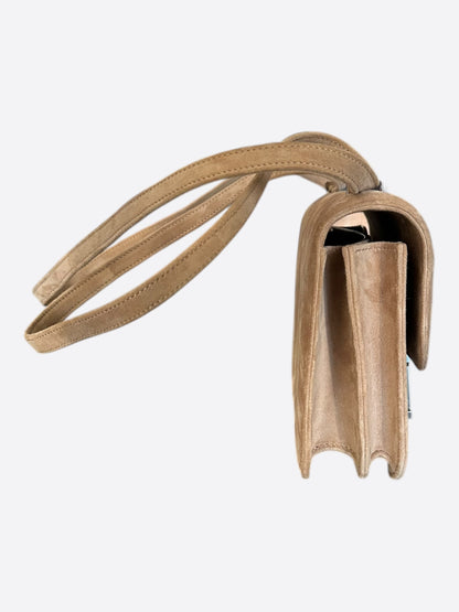 Hermes Beige Suede Constance 18