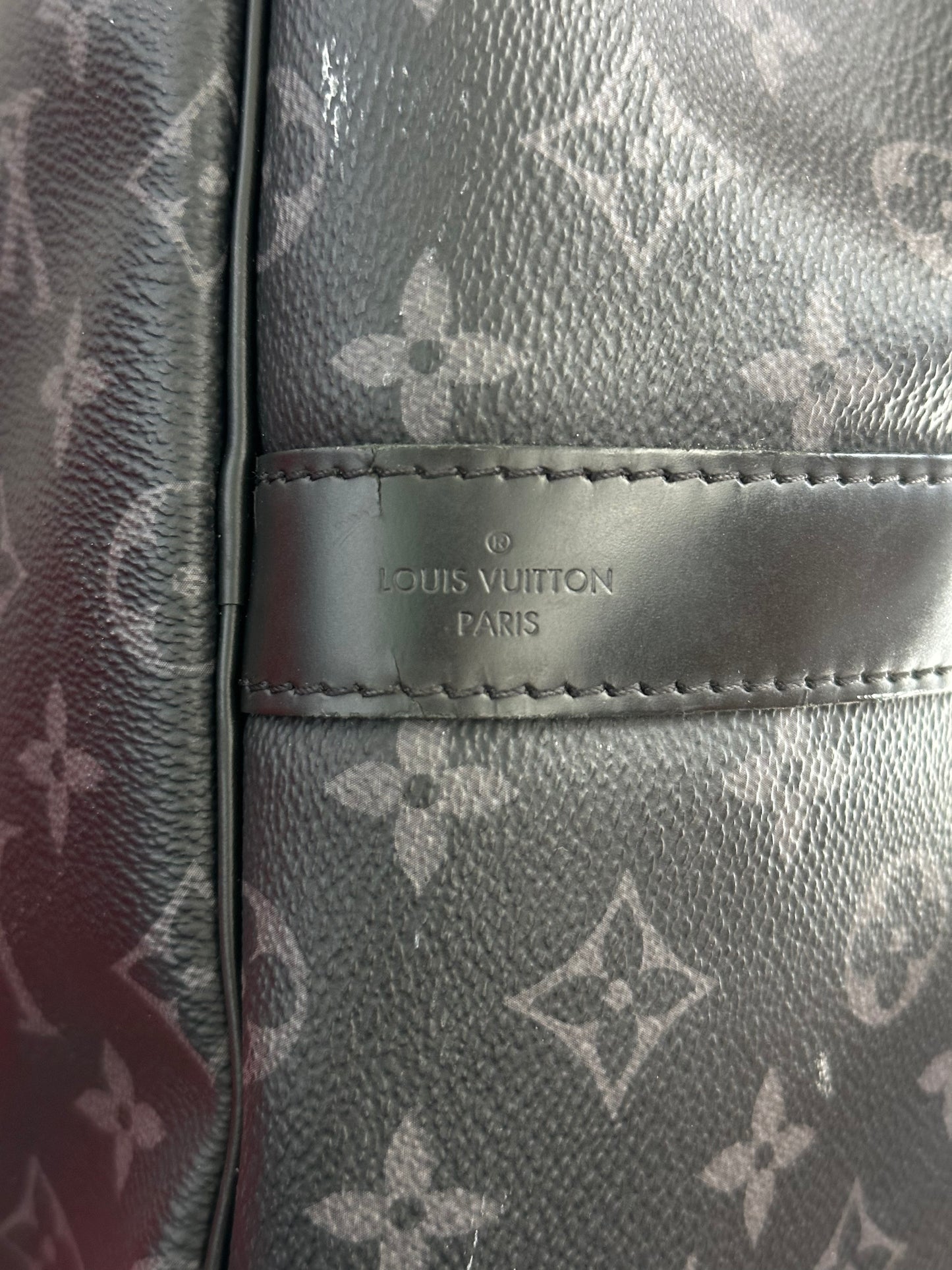 Louis Vuitton Monogram Eclipse Keepall 55