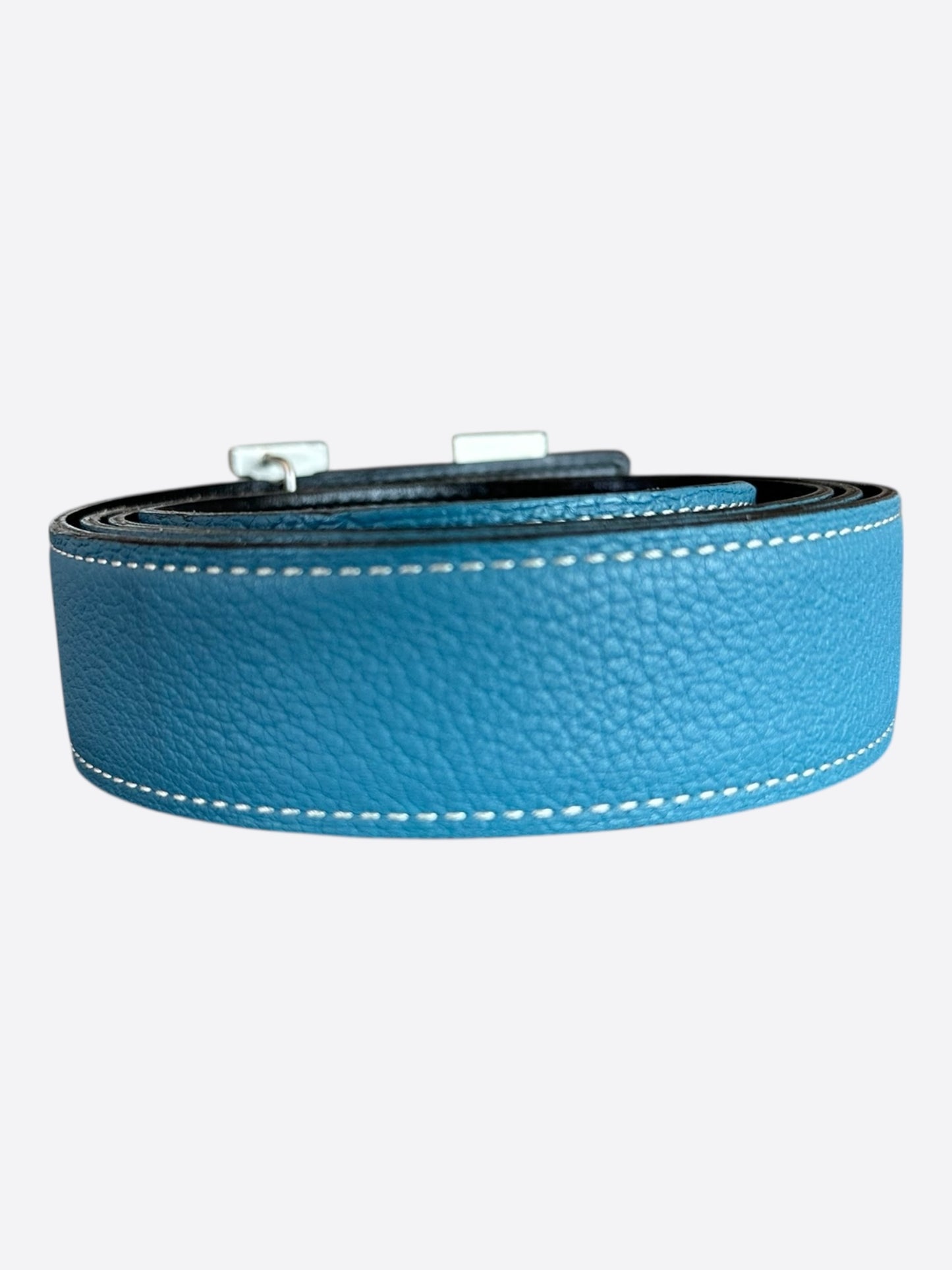 Hermes Blue & Black Reversible H Belt