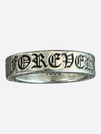 Chrome Hearts Silver Forever Ring