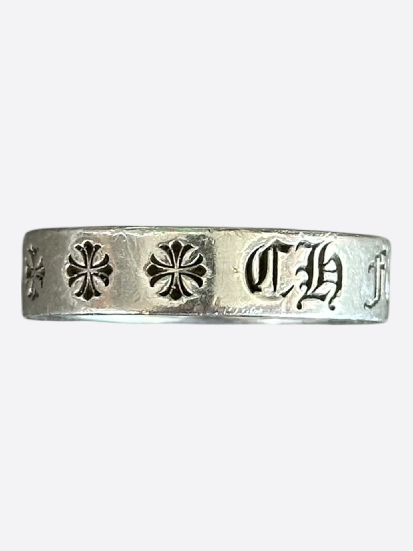 Chrome Hearts Silver Forever Ring