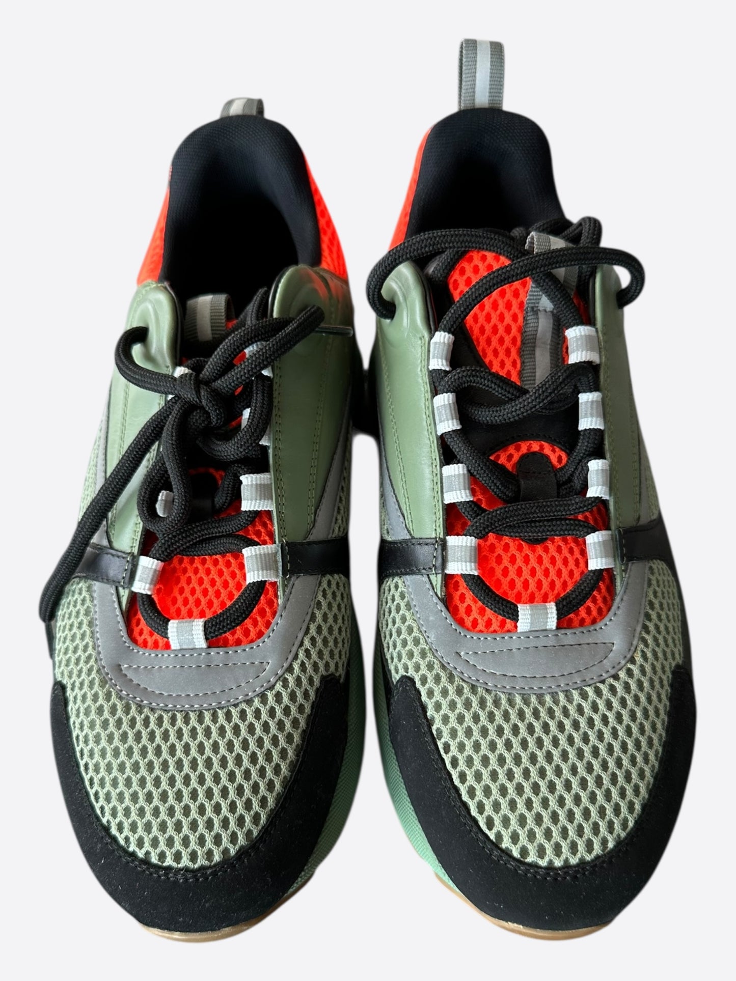 Dior Green & Orange B22 Sneakers