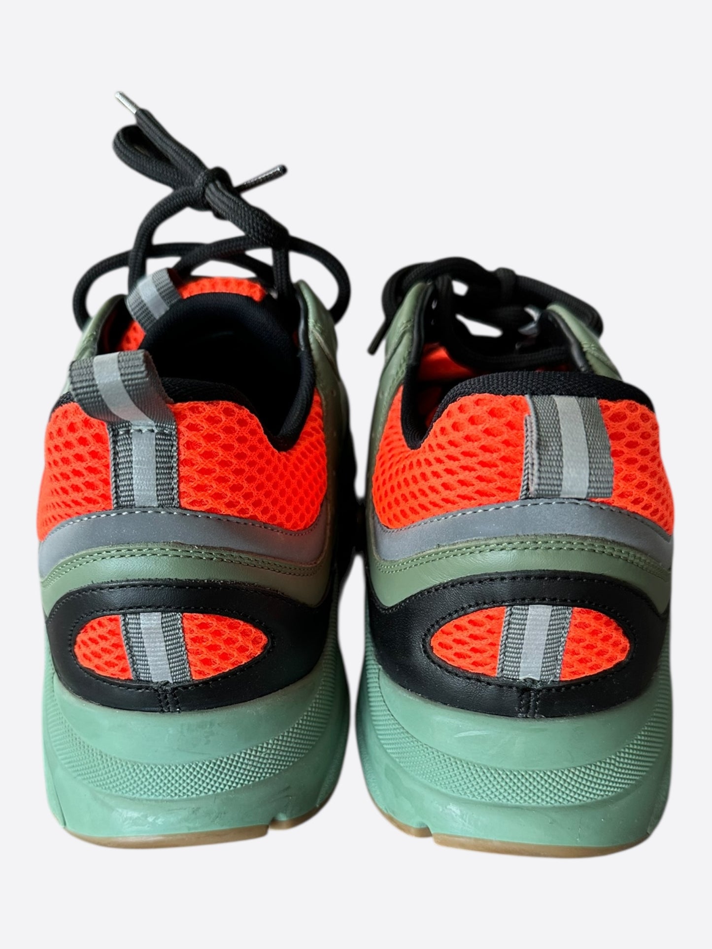 Dior Green & Orange B22 Sneakers