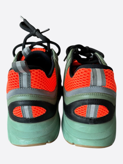 Dior Green & Orange B22 Sneakers