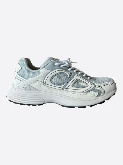 Dior White & Grey B30 Sneakers