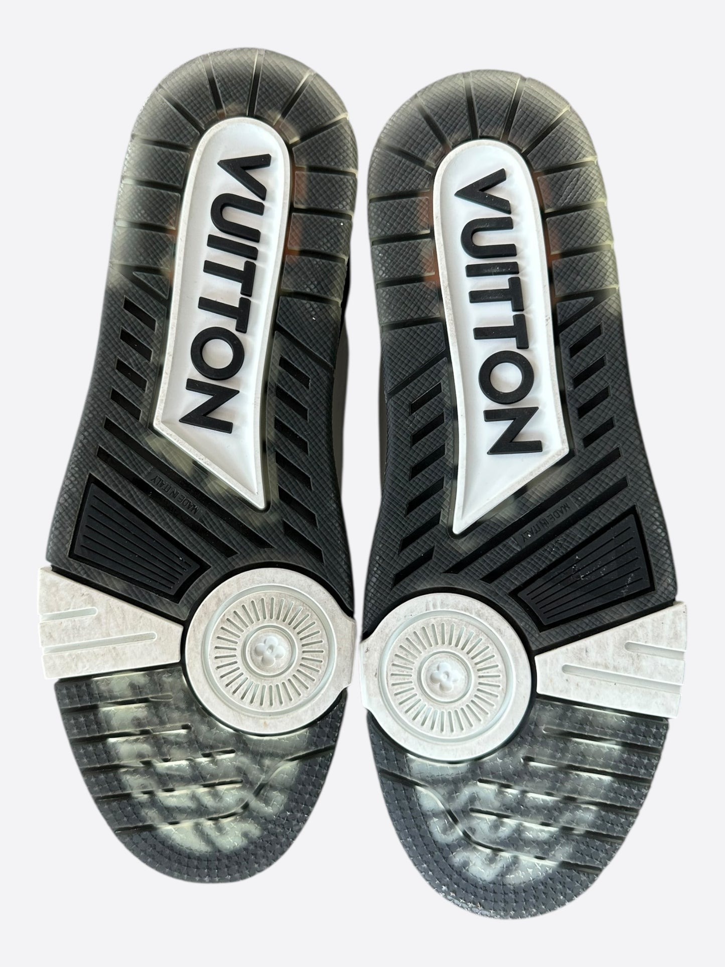 Louis Vuitton White & Black Trainers