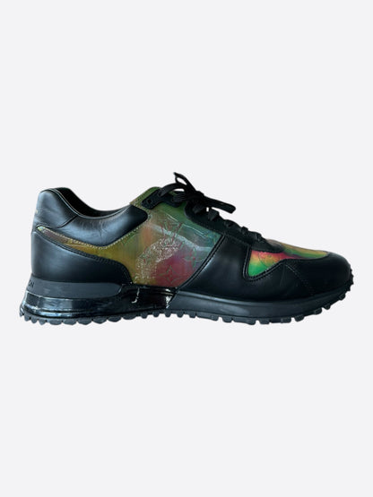 Louis Vuitton Black & Prism 2054 Monogram Iridescent Runaway Sneakers