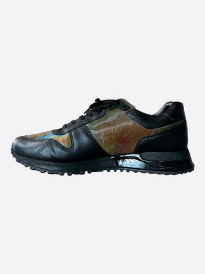 Louis Vuitton Black & Prism 2054 Monogram Iridescent Runaway Sneakers