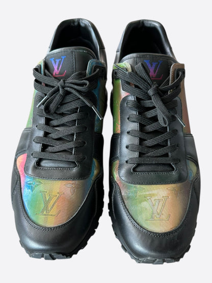 Louis Vuitton Black & Prism 2054 Monogram Iridescent Runaway Sneakers