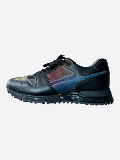 Louis Vuitton Black & Prism 2054 Monogram Iridescent Runaway Sneakers