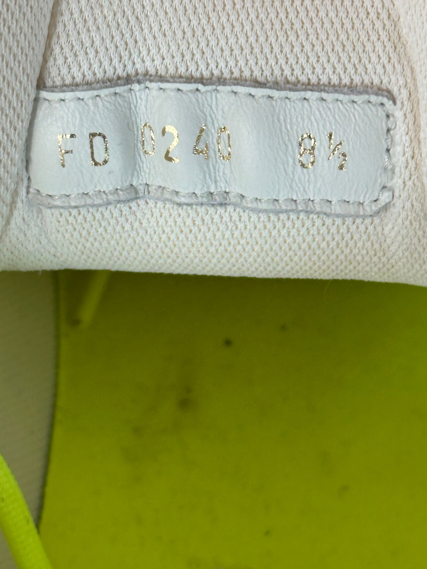 Louis Vuitton Black & White Monogram Trainers