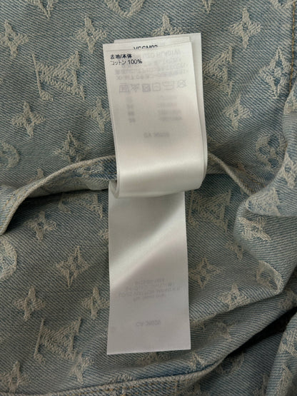 Louis Vuitton NBA Monogram Denim Zip Up Jacket