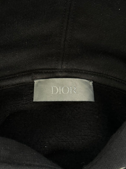 Dior Black CD Icon Embroidered Hoodie