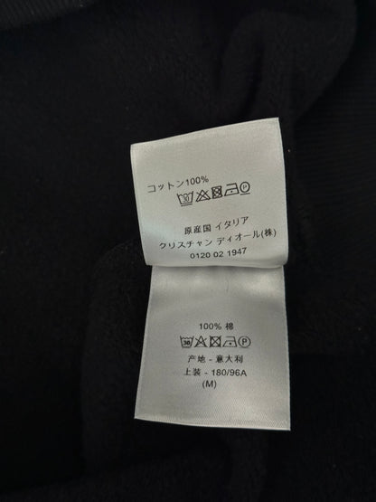 Dior Black CD Icon Embroidered Hoodie