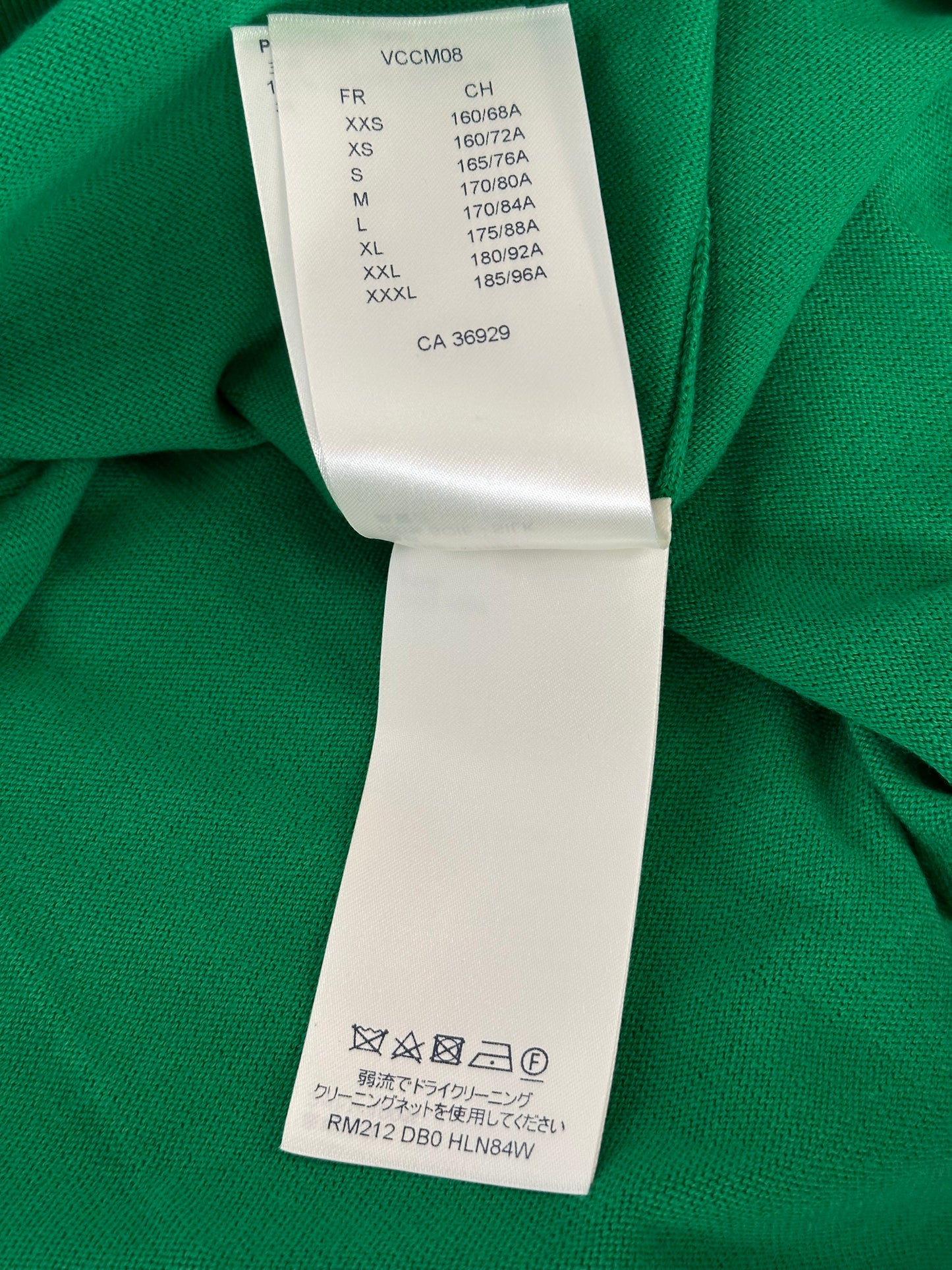 Louis Vuitton Green & White Everyday Logo Intarsia T-Shirt