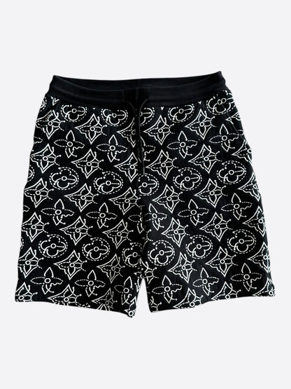Louis Vuitton Black & White NBA Monogram Shorts