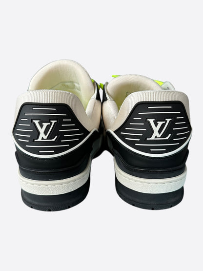 Louis Vuitton Black & White Monogram Trainers