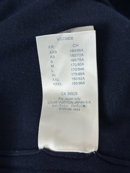 Louis Vuitton Navy Watercolor Monogram T-Shirt