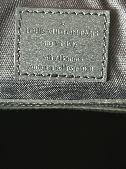 Louis Vuitton Black Monogram Tuffetage Keepall