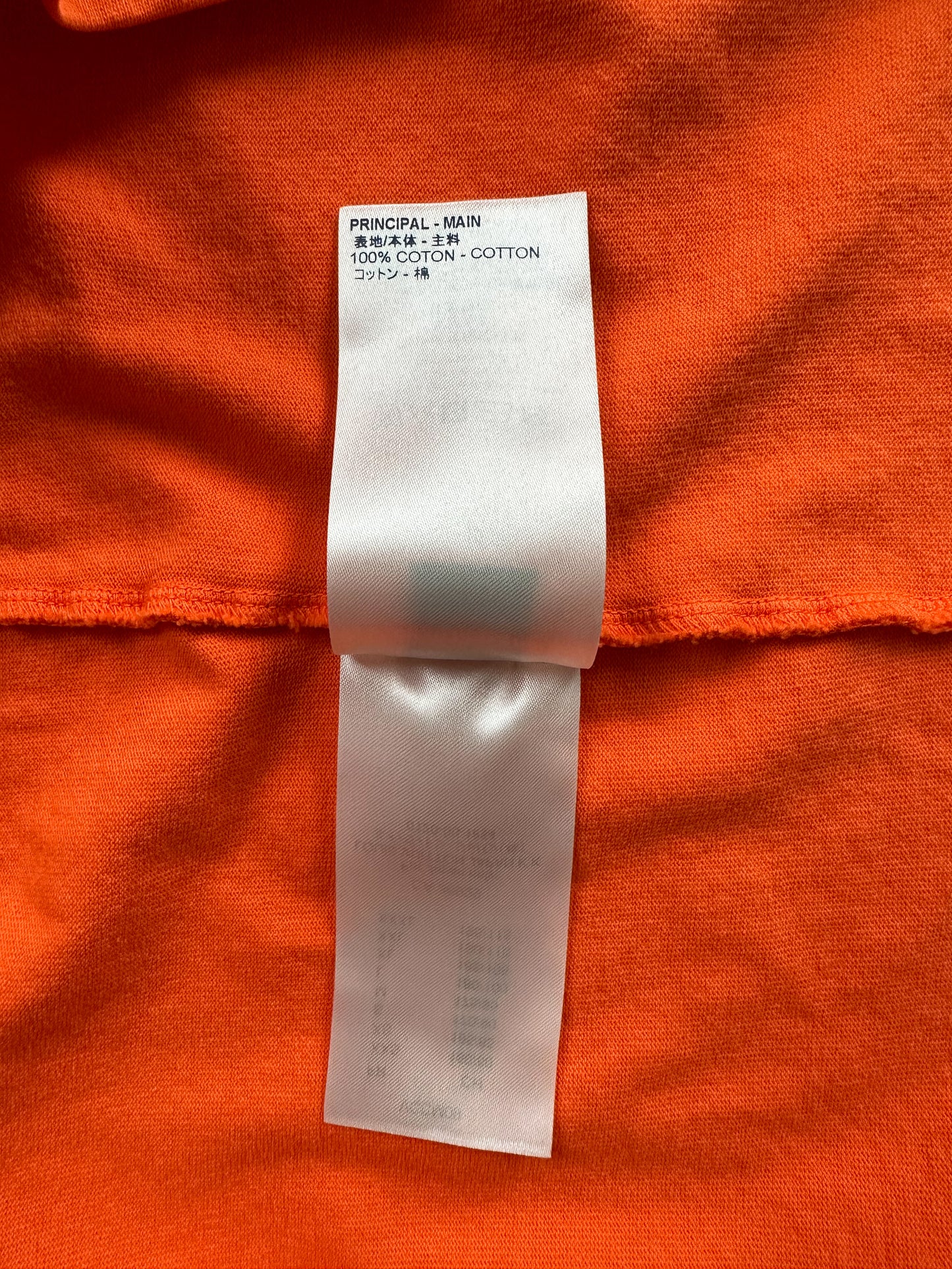 Louis Vuitton Virgil Orange MCA Figures Of Speech T-Shirt