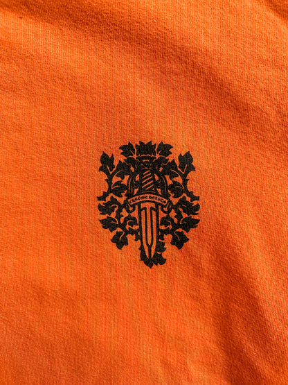 Chrome Hearts Orange & Black Dagger Logo Sweater