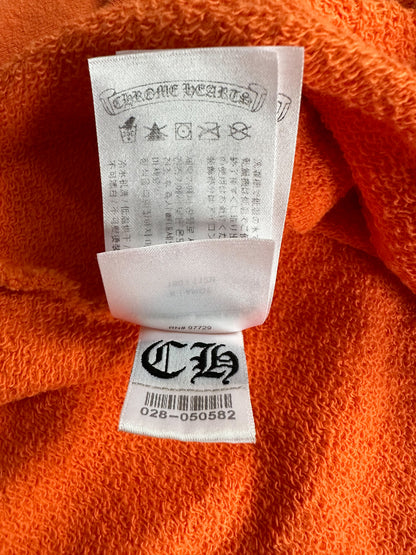 Chrome Hearts Orange & Black Dagger Logo Sweater