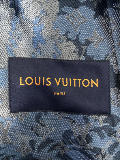 Louis Vuitton Blue Tapestry Monogram Windbreaker