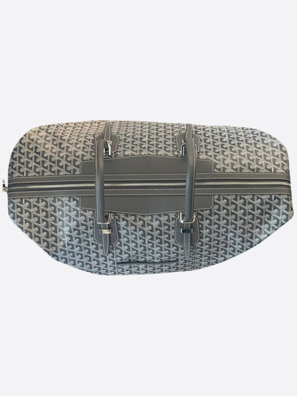 Goyard Grey Boeing 55 Duffel Bag