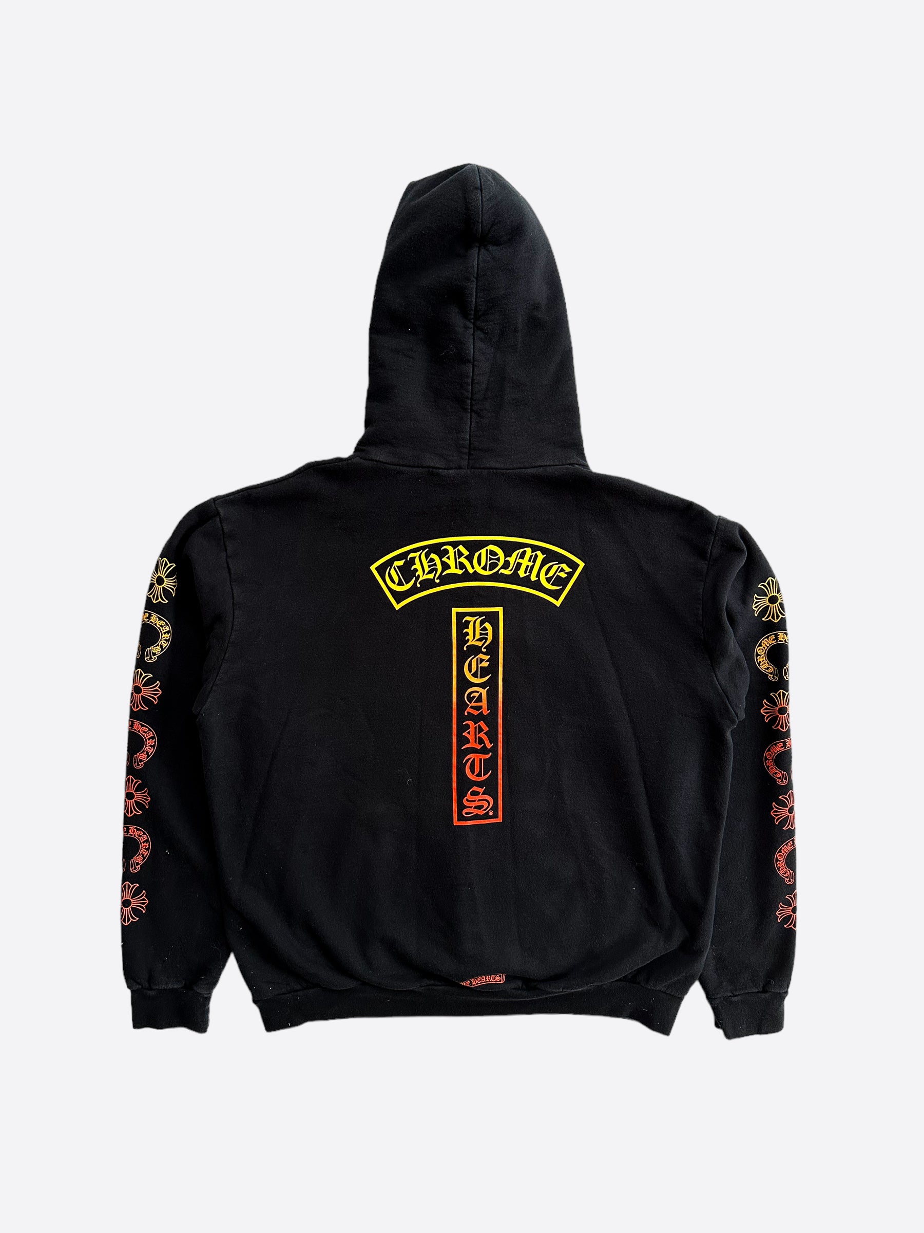 Chrome heart best sale black hoodie