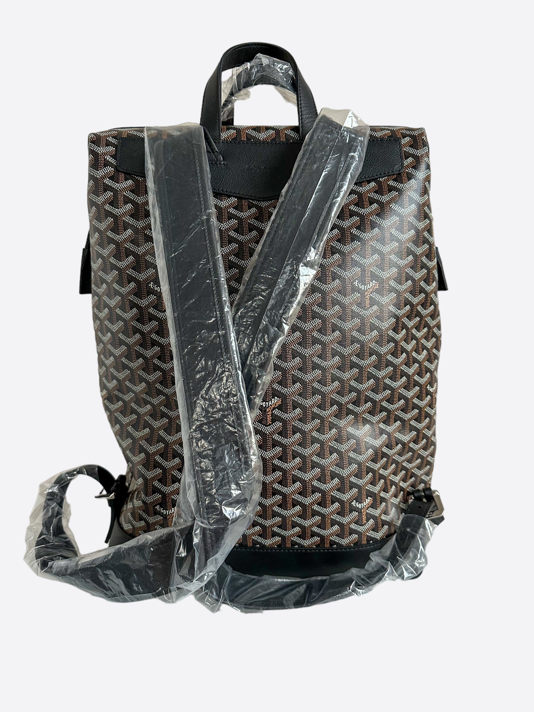 Goyard Cisalpin Backpack Black/Tan