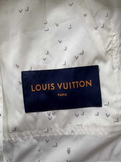 Louis Vuitton White LV Spread Damier Windbreaker