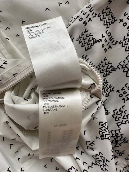 Louis Vuitton White LV Spread Damier Windbreaker