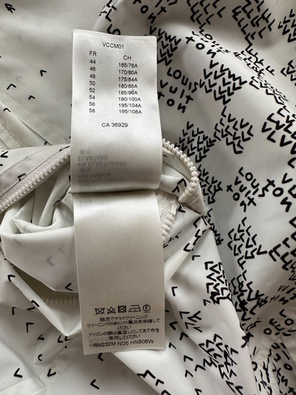 Louis Vuitton White LV Spread Damier Windbreaker