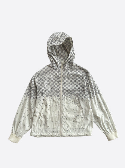 Louis Vuitton White LV Spread Damier Windbreaker