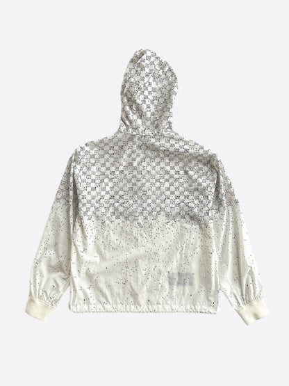 Louis Vuitton White LV Spread Damier Windbreaker