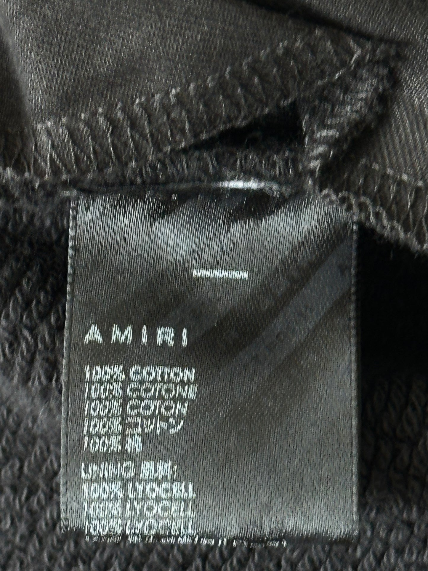 Amiri Black & Red Core Logo Sweatpants