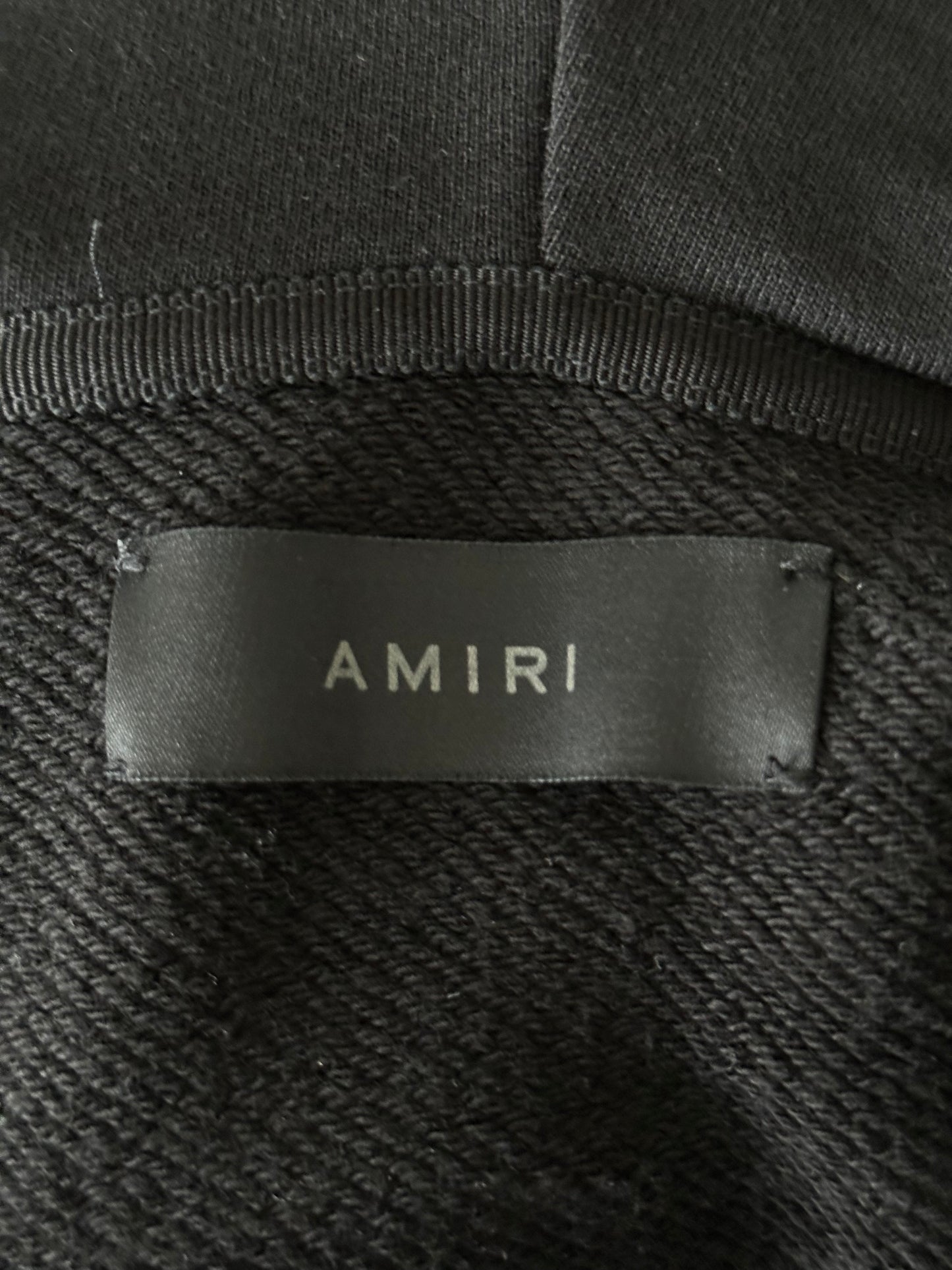Amiri Wes Lang Black & Red Solar Kings Zip Up Hoodie