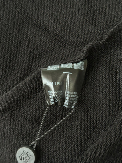 Amiri Wes Lang Black & Red Solar Kings Zip Up Hoodie