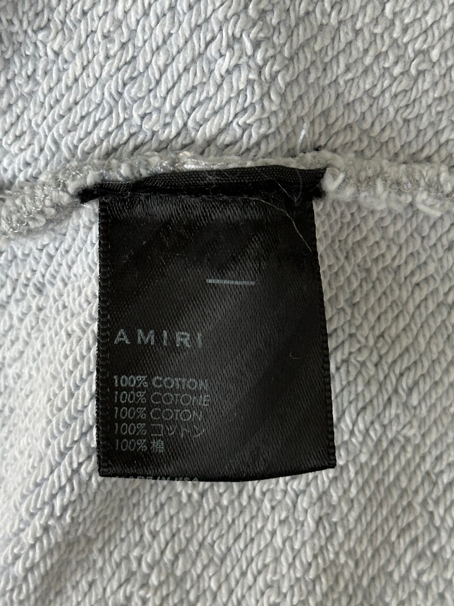 Amiri Blue T.G.C.W. Flames Hoodie