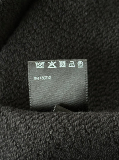 Amiri Black & White 22 Distressed Logo Sweater