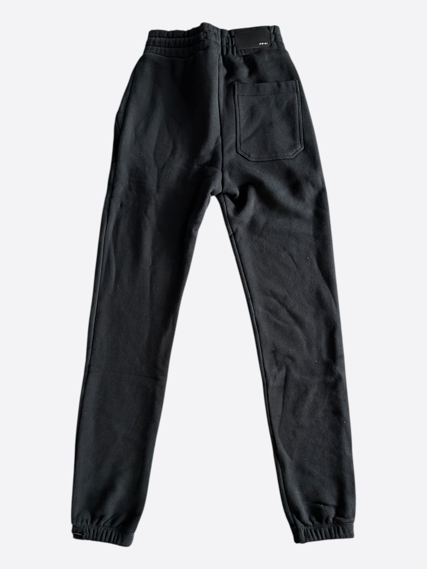 Amiri Black & Cheetah MA Logo Sweatpants