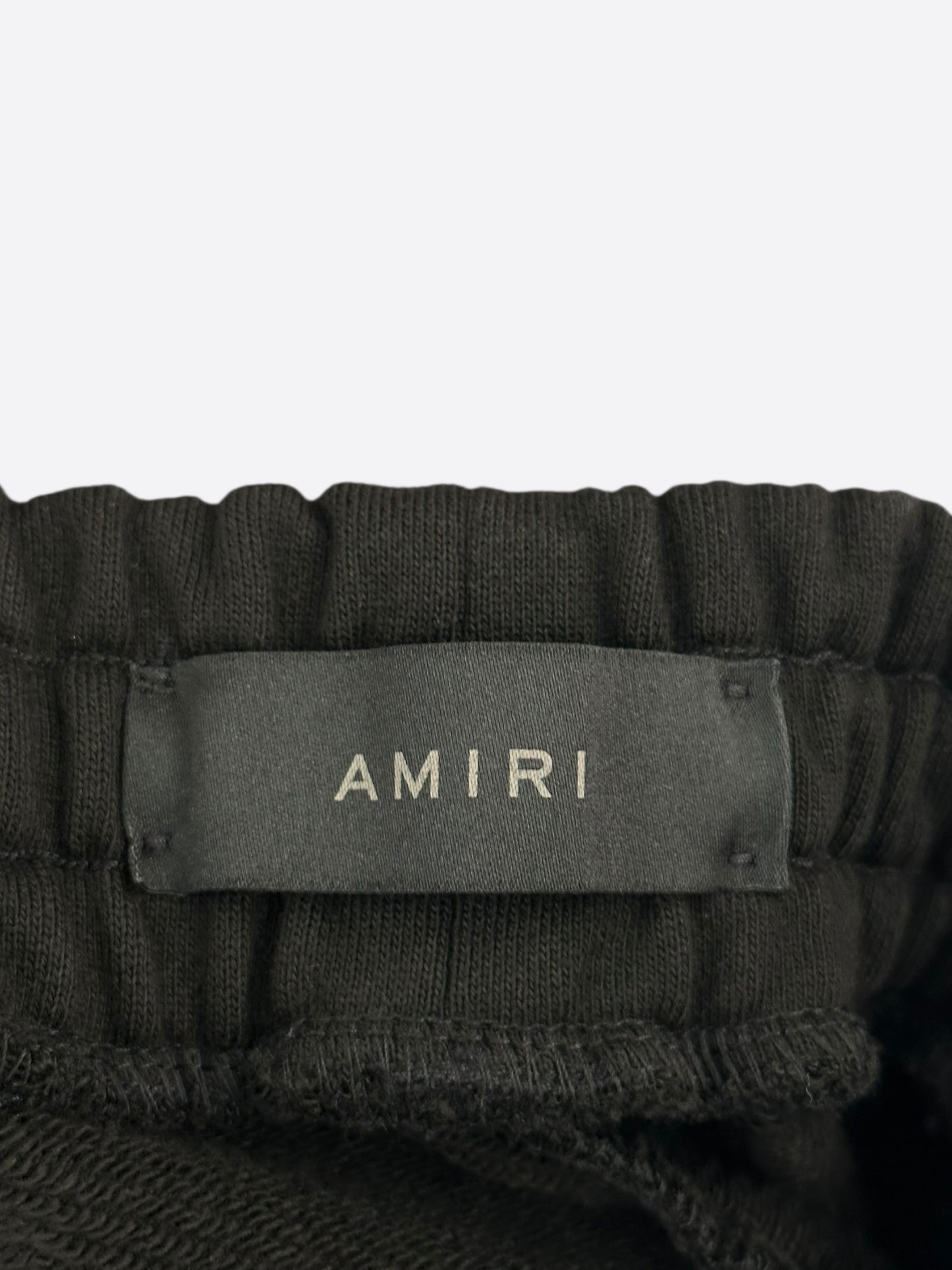 Amiri Black & Watercolor MA Bar Logo Shorts