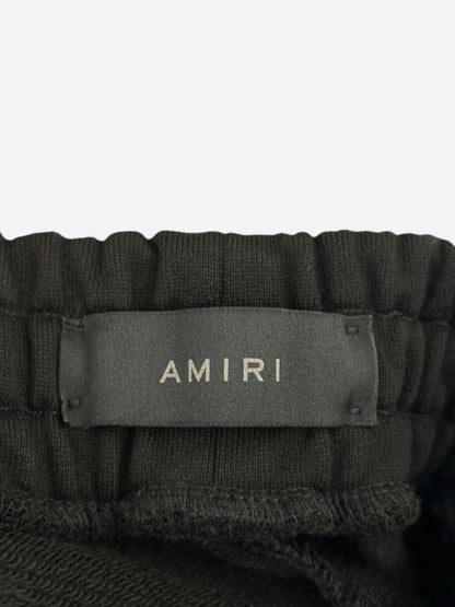 Amiri Black & Watercolor MA Bar Logo Shorts