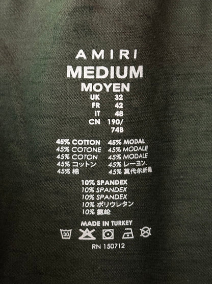 Amiri Green Camouflage Boxershorts