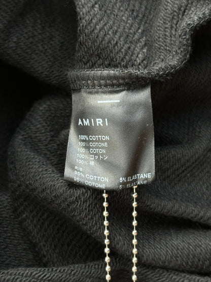 Amiri Black & White Drum Machine Graphic Sweater