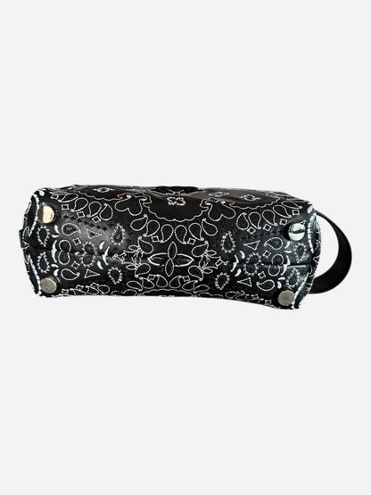 Amiri Black Bandana MA Logo Dopp Kit