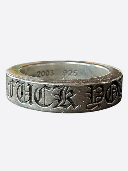 Chrome Hearts Silver Spacer Ring